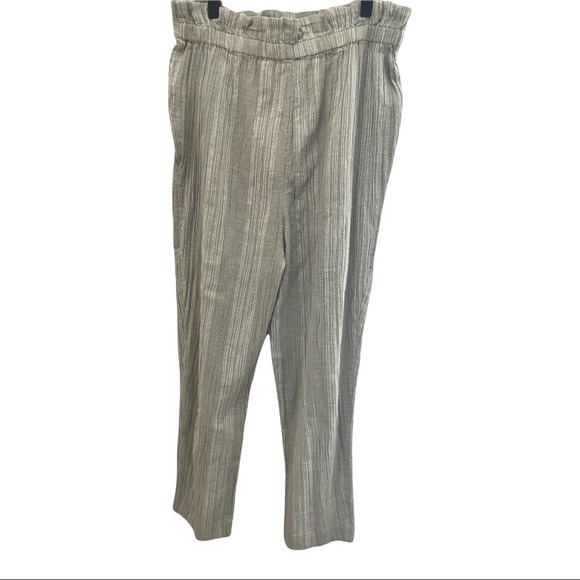 Free People Semi Sweet Cropped Pants Sage Combo Size S NWT - Picture 5 of 8
